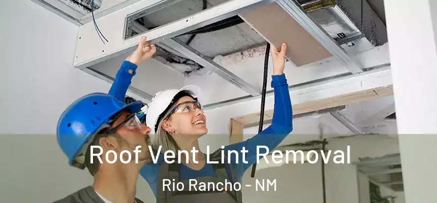 Roof Vent Lint Removal Rio Rancho - NM